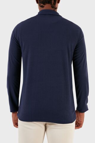 Yarım Fermuarlı Yumuşak Dokuma Mikro Polar Sweat Erkek SWEAT 216695 MMB BS526 - Champion